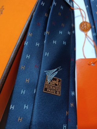 Corbata Hermès Micro H