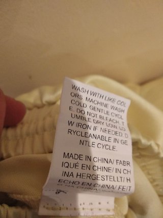 Pantalón Amarillo de Pata Ancha