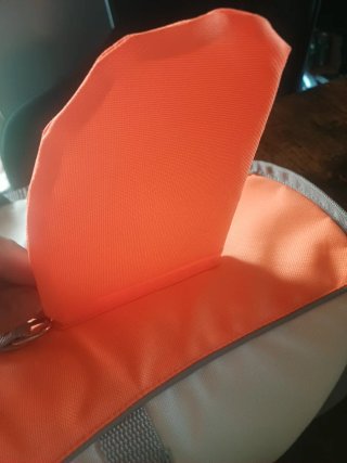 Chaleco salvavidas para perro naranja.talla.s.m.