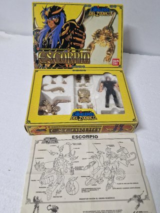 Saint Seiya Escorpio Bandai 1987 Completo