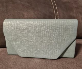 Bolso de fiesta/boda verde esmeralda