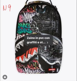 Zaino Sprayground Shark Camo Jungle