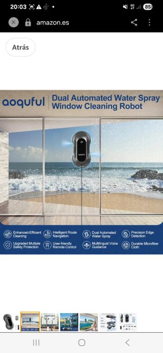 Robot Limpiacristales Inteligente