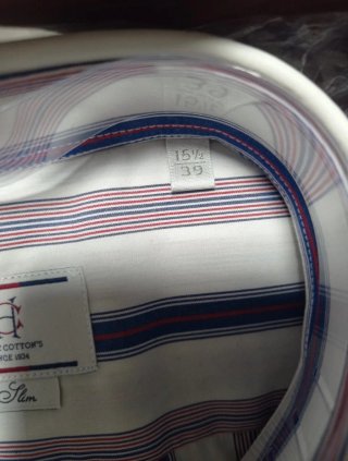 Camicia uomo Henry Cotton's manica lunga taglia 3