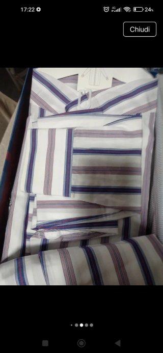 Camicia uomo Henry Cotton's manica lunga taglia 3