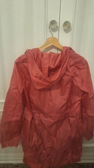 Chubasquero rosa Joules Talla M