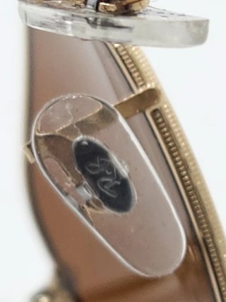 Gafas de sol Ray-Ban Hexagonal Dorado Marrón