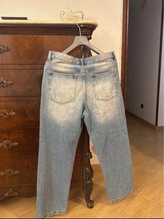 Jeans Bershka Baggy Blu