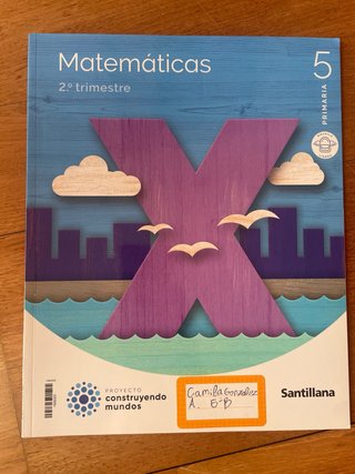 Matemáticas 5 Primaria Mochila ligera