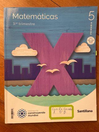 Matemáticas 5 Primaria Mochila ligera