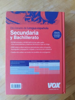 Diccionario secundaria y bachillerato lengua es...