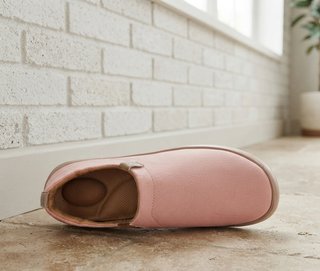 Mocasines Mujer Rosa Lona Sin Cordones Talla 43