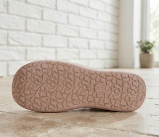Mocasines Mujer Rosa Lona Sin Cordones Talla 43