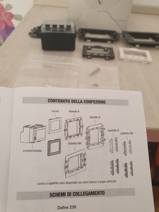 Cronotermostato Digital Empotrable Vemer Dafne