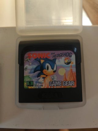 Sonic The Hedgehog Game Gear Sega