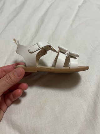 Sandalias H&M Niña Blancas