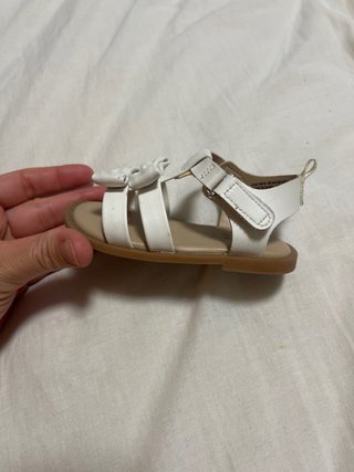 Sandalias H&M Niña Blancas