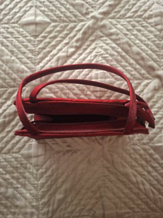 Bolso de fiesta color Burdeos