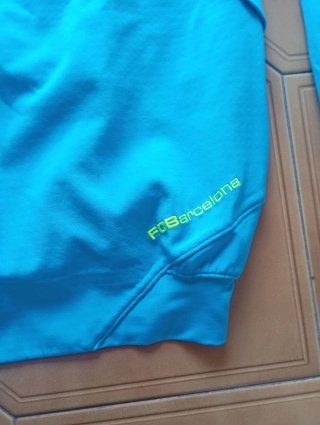 Sudadera FC Barcelona Nike Azul/Verde