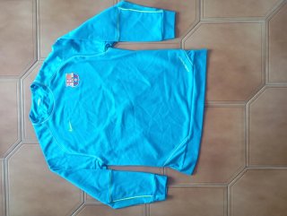Sudadera FC Barcelona Nike Azul/Verde