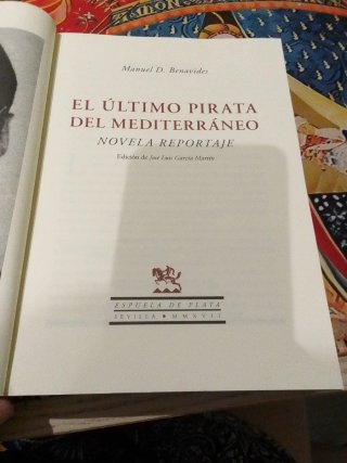 El último pirata del Mediterráneo novela reportaje