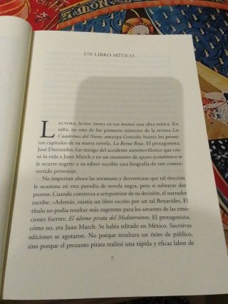 El último pirata del Mediterráneo novela reportaje