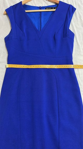 Vestido tubo azul cobalto Karen Millen Talla 42