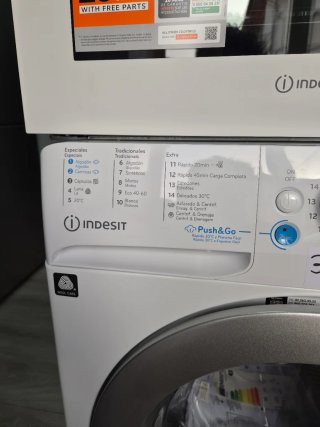 indesit bwe 101496x wsv spt lavadora 10 kg 1400 rp