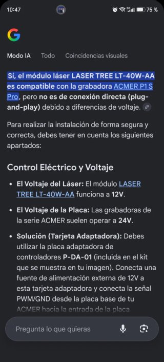 Kit Módulo Láser LT-40W-AA