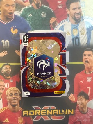 Panini football fifa world cup 2026 france crest
