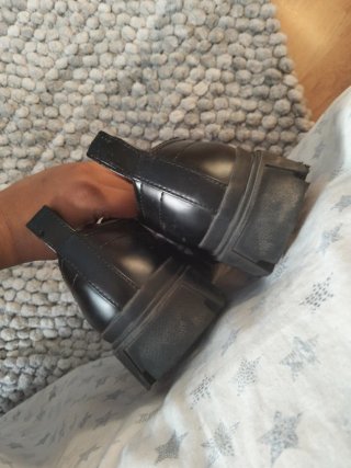 Zapatos negros de plataforma