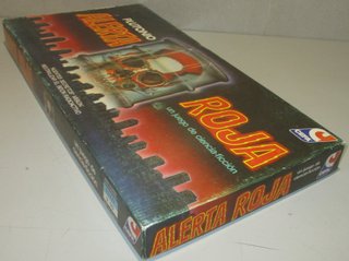 JUEGO DE MESA ALERTA ROJA, caja grande, Cefa, 80's