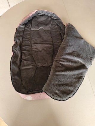 Saco capazo bebé Babyclic rosa