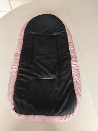 Saco capazo bebé Babyclic rosa