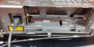 Radio CD Cassette Sony CFD-V27L Plata