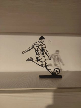 Figura Decorativa Fútbol Ronaldo