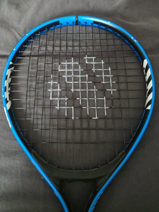 Raqueta de tenis infantil azul