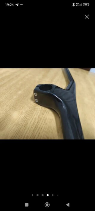 740x70mm. Nuevo carbono syncros manillar integrado