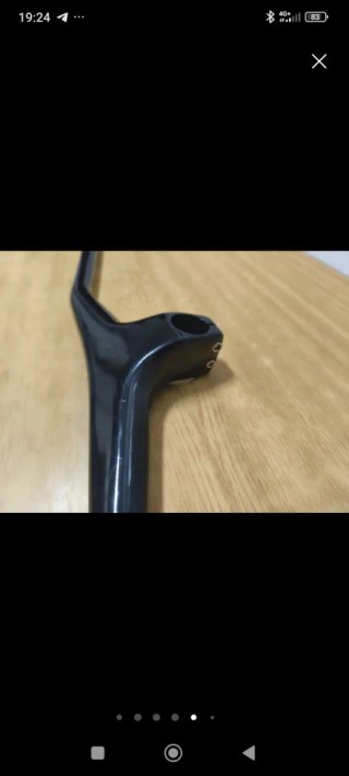 740x70mm. Nuevo carbono syncros manillar integrado