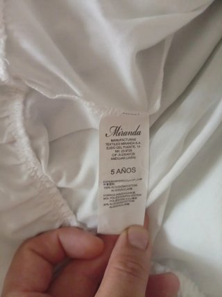 Vestido Miranda 5 años