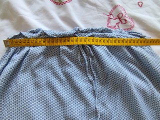 Falda corta verano estampada
