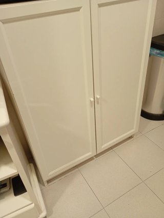 Mueble Almacenamiento Blanco 2 Puertas