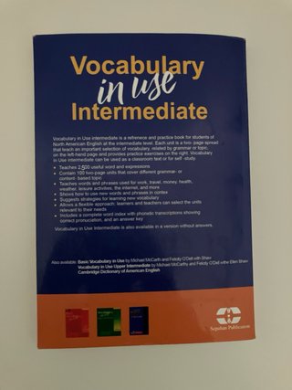 English Vocabulary in Use Intermediate