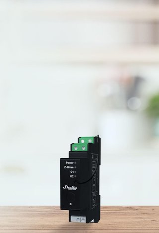 Shelly Wave Pro Interruptor Z-Wave