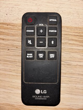 Barra de Sonido LG Negra