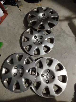 Tapacubos Peugeot 15 (4 unidades)