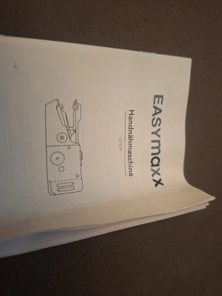 Máquina de coser manual Easymaxx