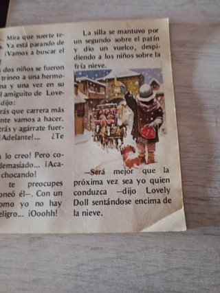 Antiguo cuento lovely doll