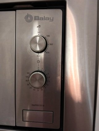 Microondas Balay Acero Inoxidable