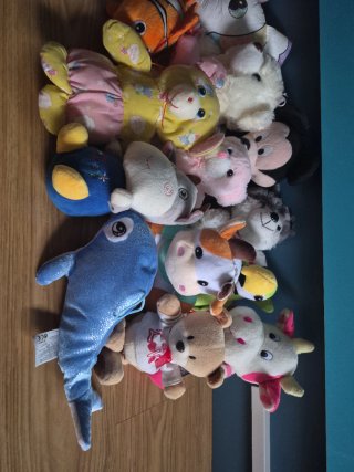 Lote de peluches variados